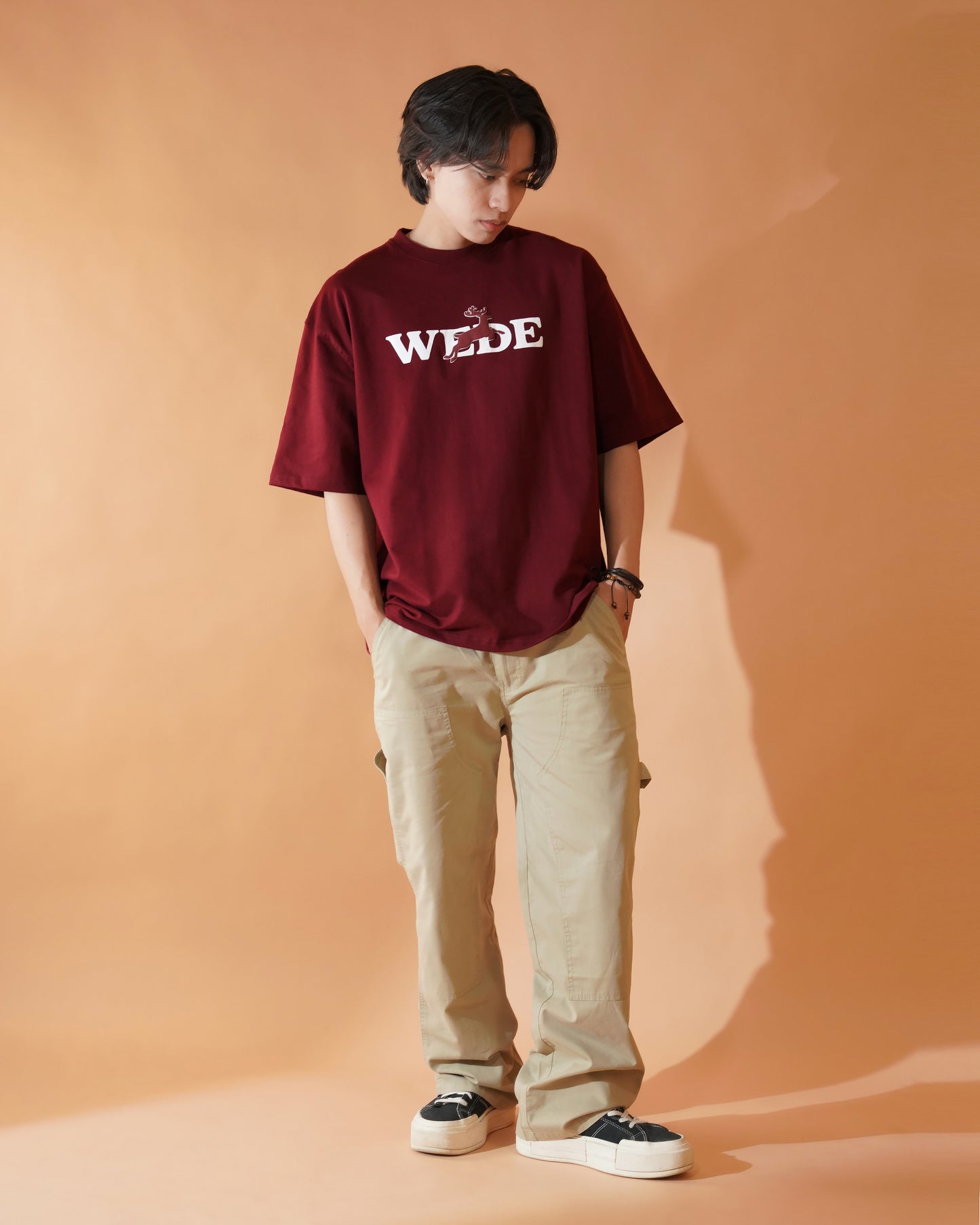 MAJESTIC STAG OVERSIZED T-SHIRT