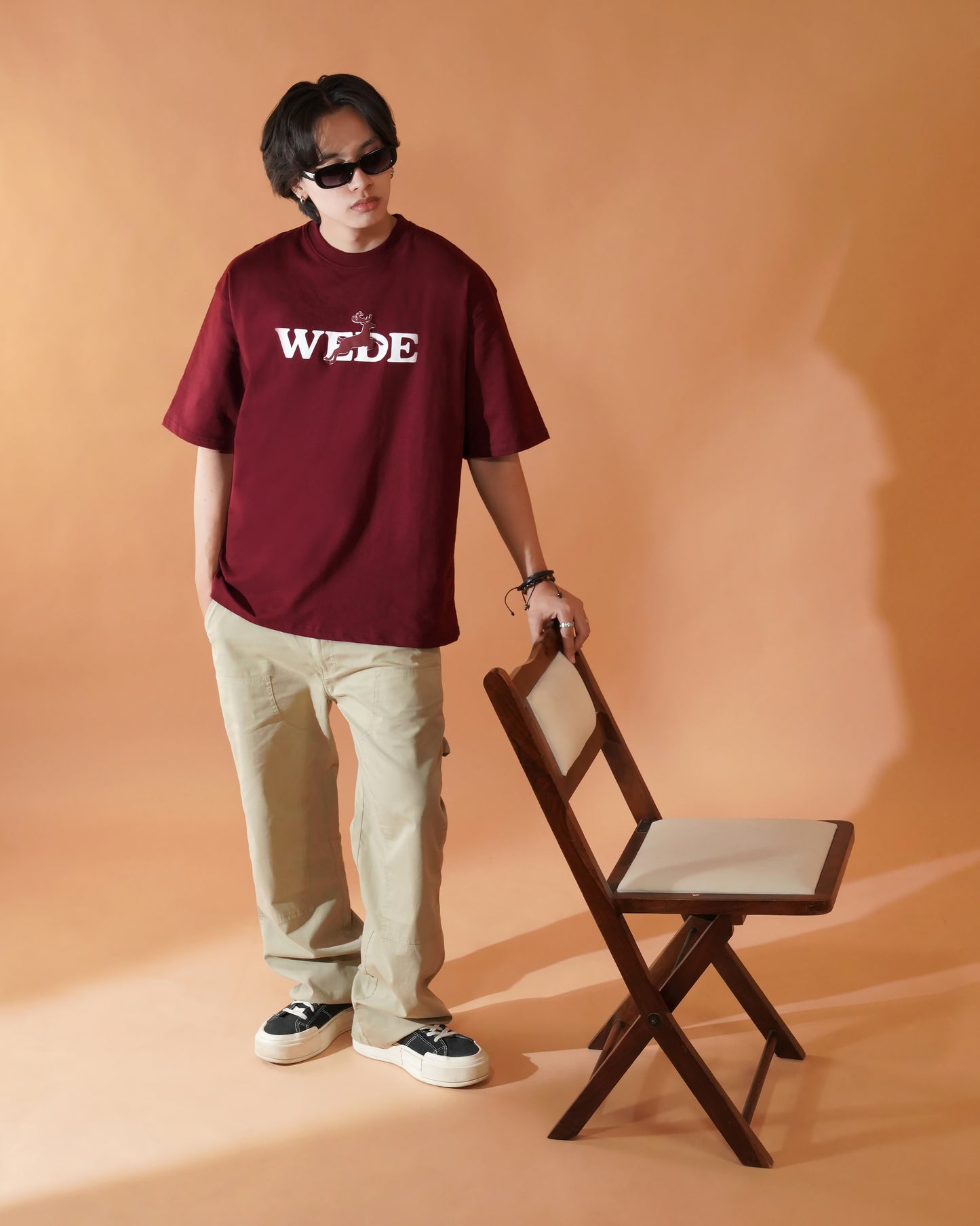 MAJESTIC STAG OVERSIZED T-SHIRT