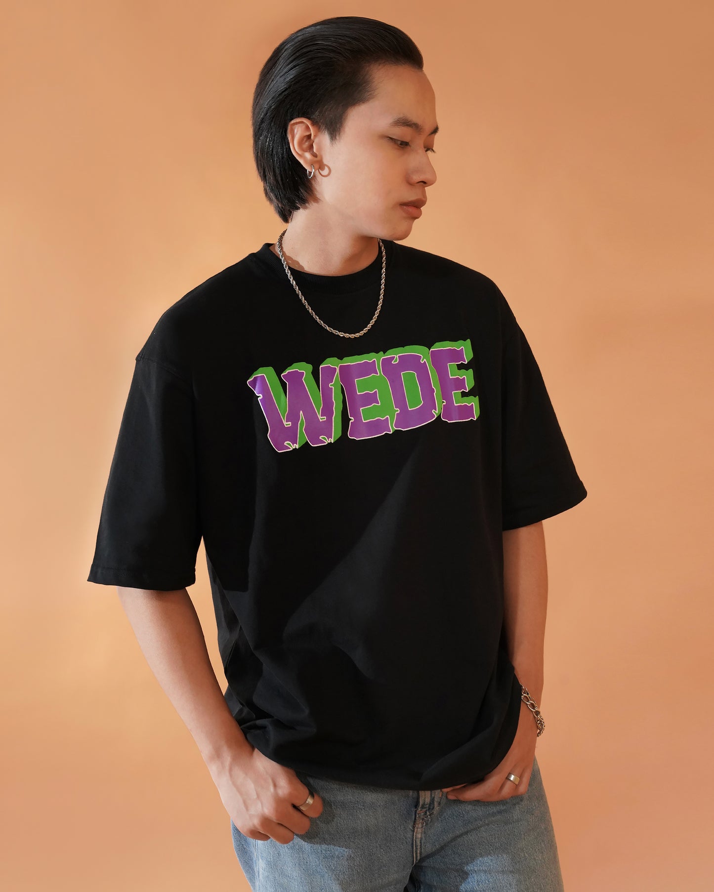 SKULL MIST OVERSIZED T-SHIRT