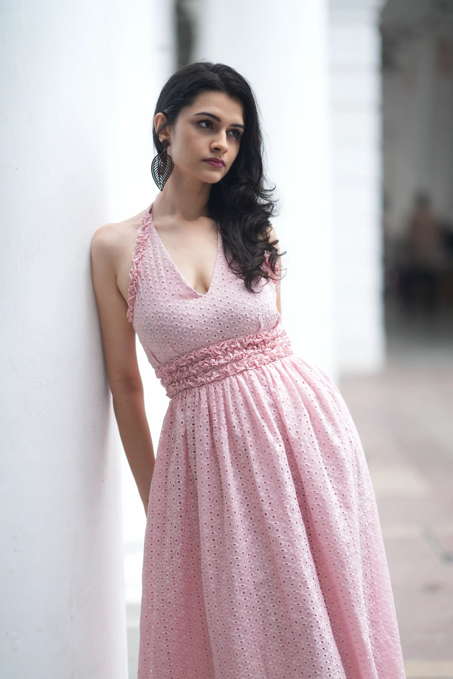 ROSE RUFFLE INSPIRED BY KHUSHI KAPOOR'S LOOK