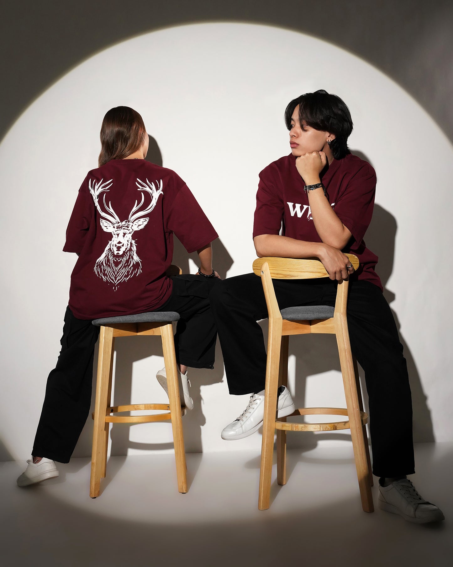 MAJESTIC STAG OVERSIZED T-SHIRT