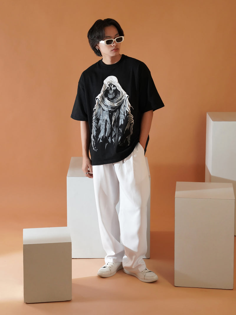 GRIM REAPER DROP-SHOULDER OVERSIZED T-SHIRT