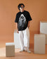 Grim Reaper Drop-Shoulder Oversized T-Shirt