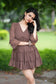 Ruffle Roast Dress