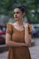 Caramel Eyelet Dress
