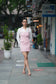 Blush Pinafore Dress